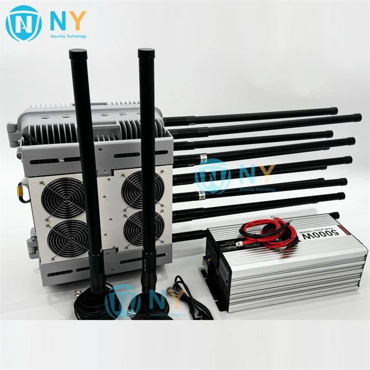12-Channel 200MHz-6g 600W Strong Magnetic Mount Vehicle-Mounted Device Dji Uav Fpv Drone Jamming suppliers