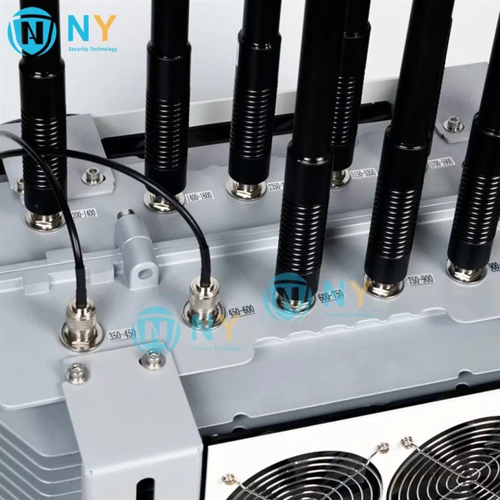 12-Channel 200MHz-6g 600W Strong Magnetic Mount Vehicle-Mounted Device Dji Uav Fpv Drone Jamming factory