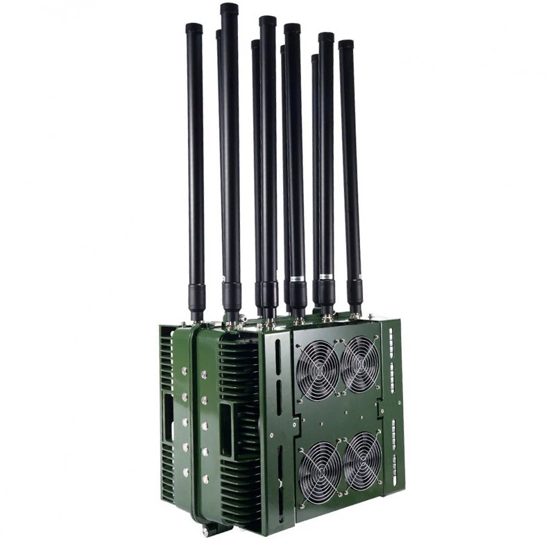 Drone And Quadcopter Blocker 10 Antenna Silver High-power MINI-10